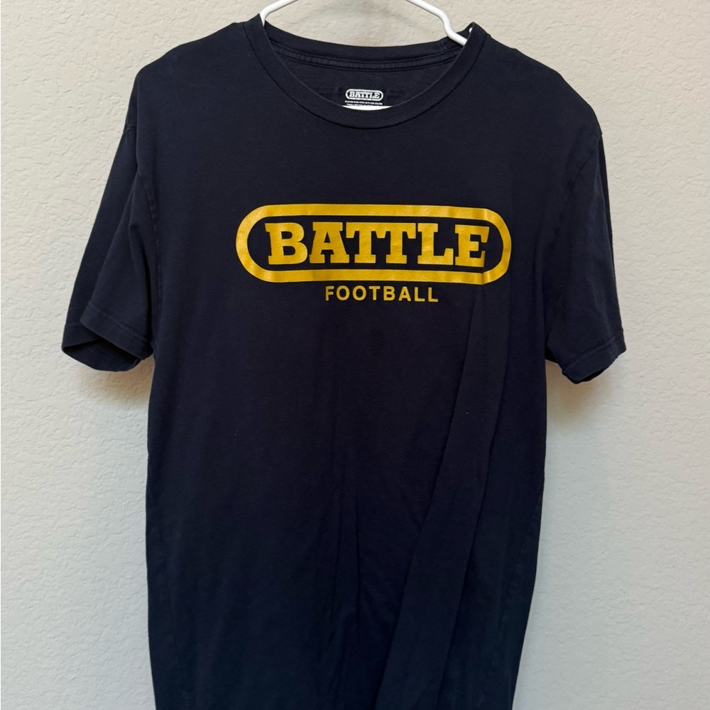 Battle Football navy/gold T-Shirt